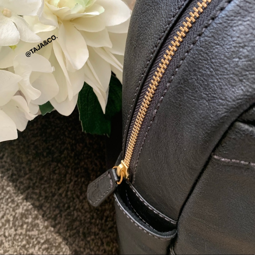 🖤FRYE: Petite Leather Front Slit Backpack (NWT) - Picture 4 of 8